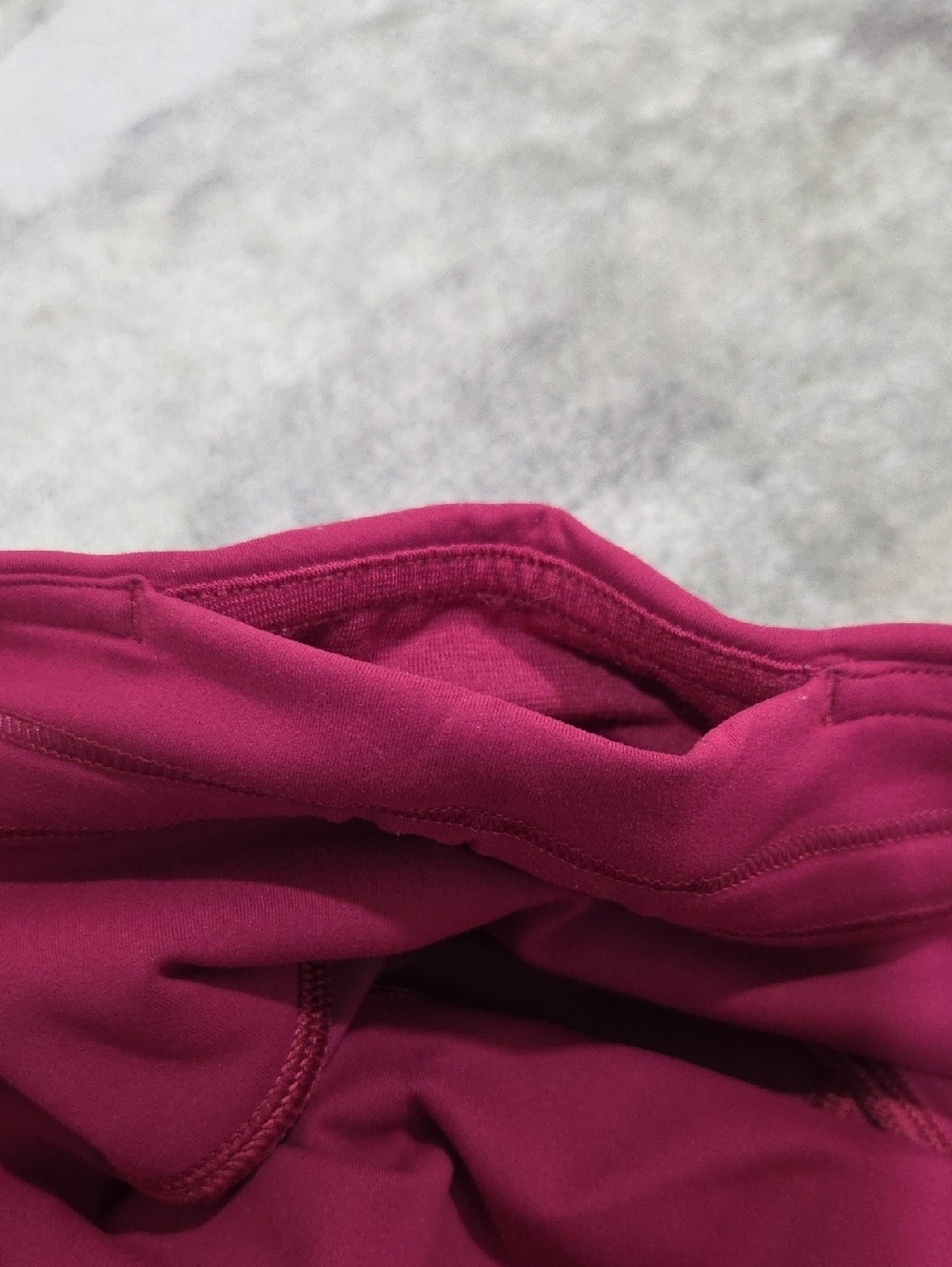 LULULEMON Magenta Hot Pink Leggings with Pockets Size 8 - Picture 8 of 10